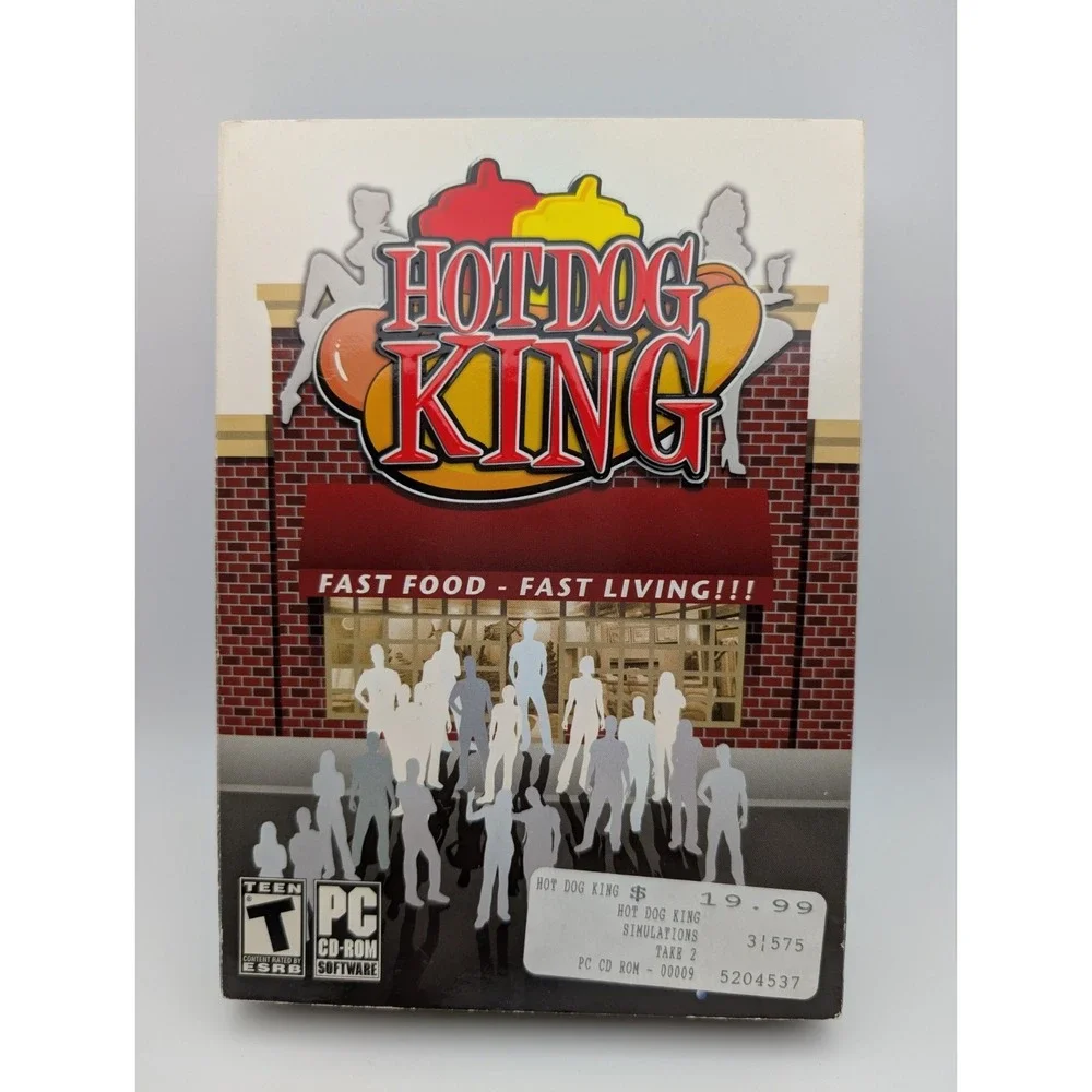 Hot Dog King (PC, 2007) Rare Hard To Find Franchise Simulator